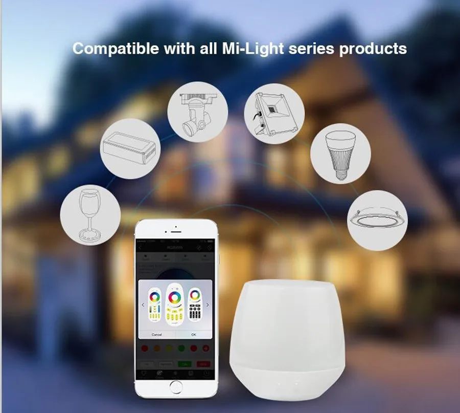 Mi светильник 2 4G беспроводной WiFi iBox светодиодный контроллер DC5V умный ночник