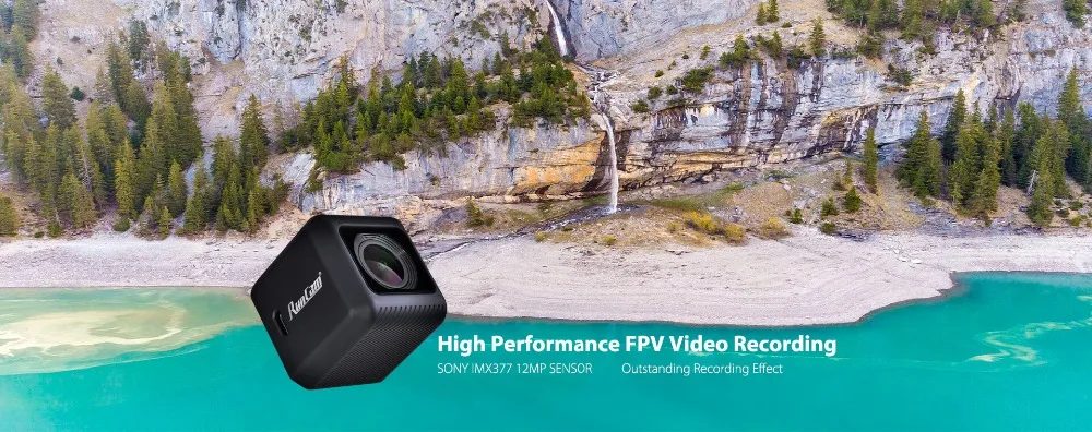 RunCam 5 12MP самая маленькая 4 K камера HD Запись 145 градусов NTSC/PAL 16:9/4:3 переключаемая FPV Экшн-камера мини-камера для радиоуправляемого дрона Accs