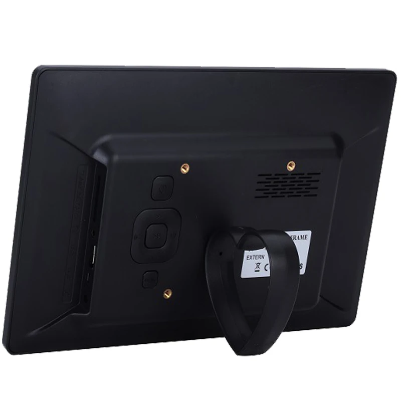 Цифровая фоторамка 10," HD TFT-LCD 1024*600 Цифровая фоторамка Будильник MP3 MP4 видеоплеер