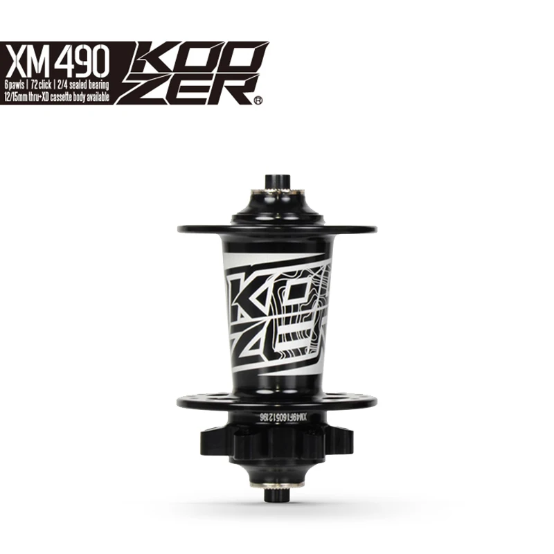 Передняя Ступица Koozer XM490 MTB дисковые тормозные передние ступицы QR 9x100 мм THRU 15x100 32