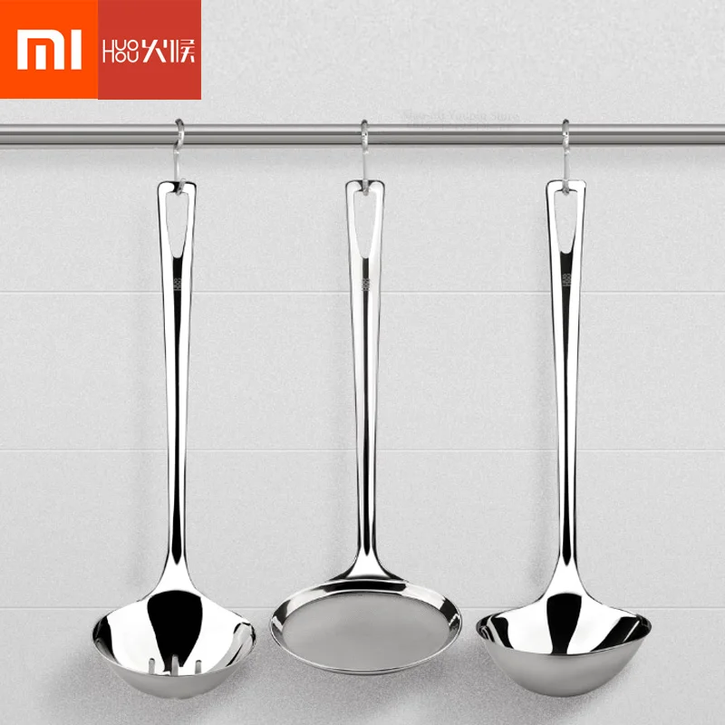 Xiaomi Youpin ложка из нержавеющей стали гладкая на ощупь Горячая дезинфекция горячий горшок инструмент подходит для кухни умный дом