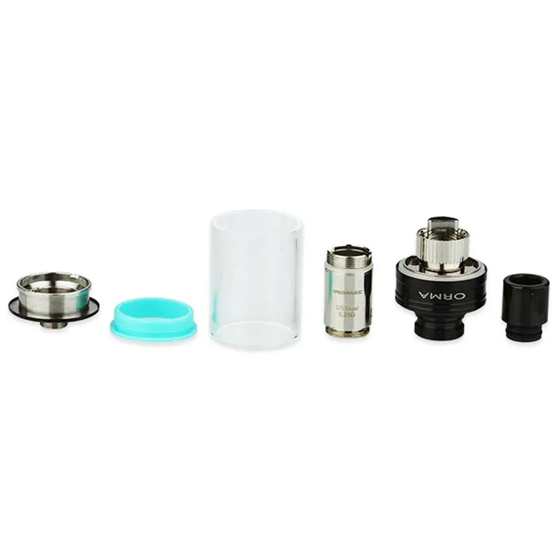 Оригинальный Wismec ORMA бак 3 5 мл Топ Воздушный поток с 0.25ohm DS NC катушка/DS двойная