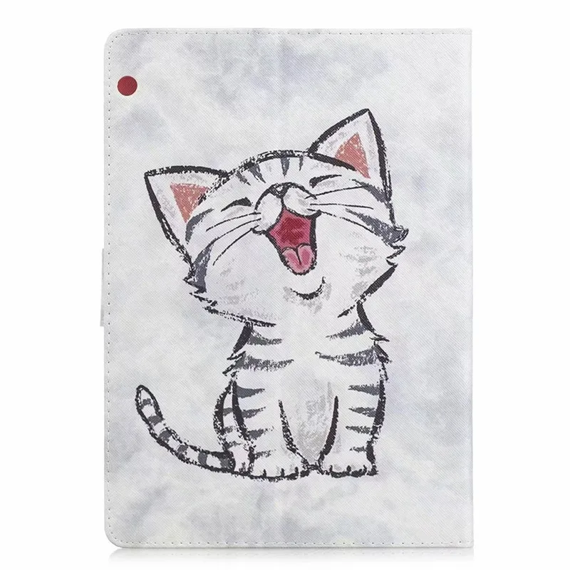 Чехол Kawaii с единорогом, кошкой и щенком для huawei Mediapad T3 10, чехол на магните, складной чехол для huawei T3 10, чехол AGS-L09 AGS-W09, 9,6 дюймов