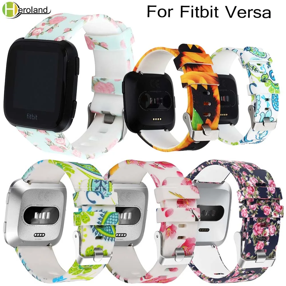 Новинка 2018 ремешок для часов модный смарт Fitbit Versa наручных браслет на