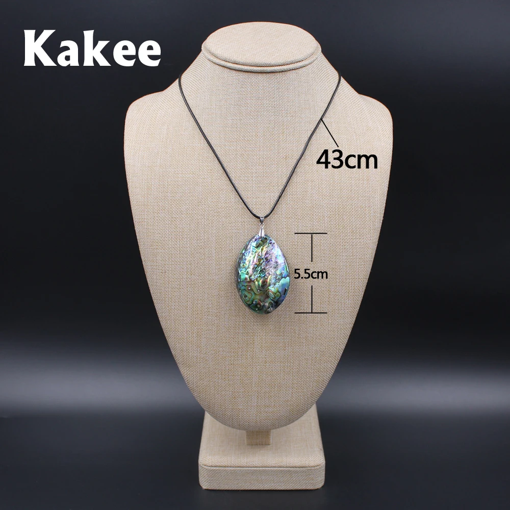 Женское Ожерелье чокер Kakee ожерелье из Новой Зеландии с натуральным абалоновым