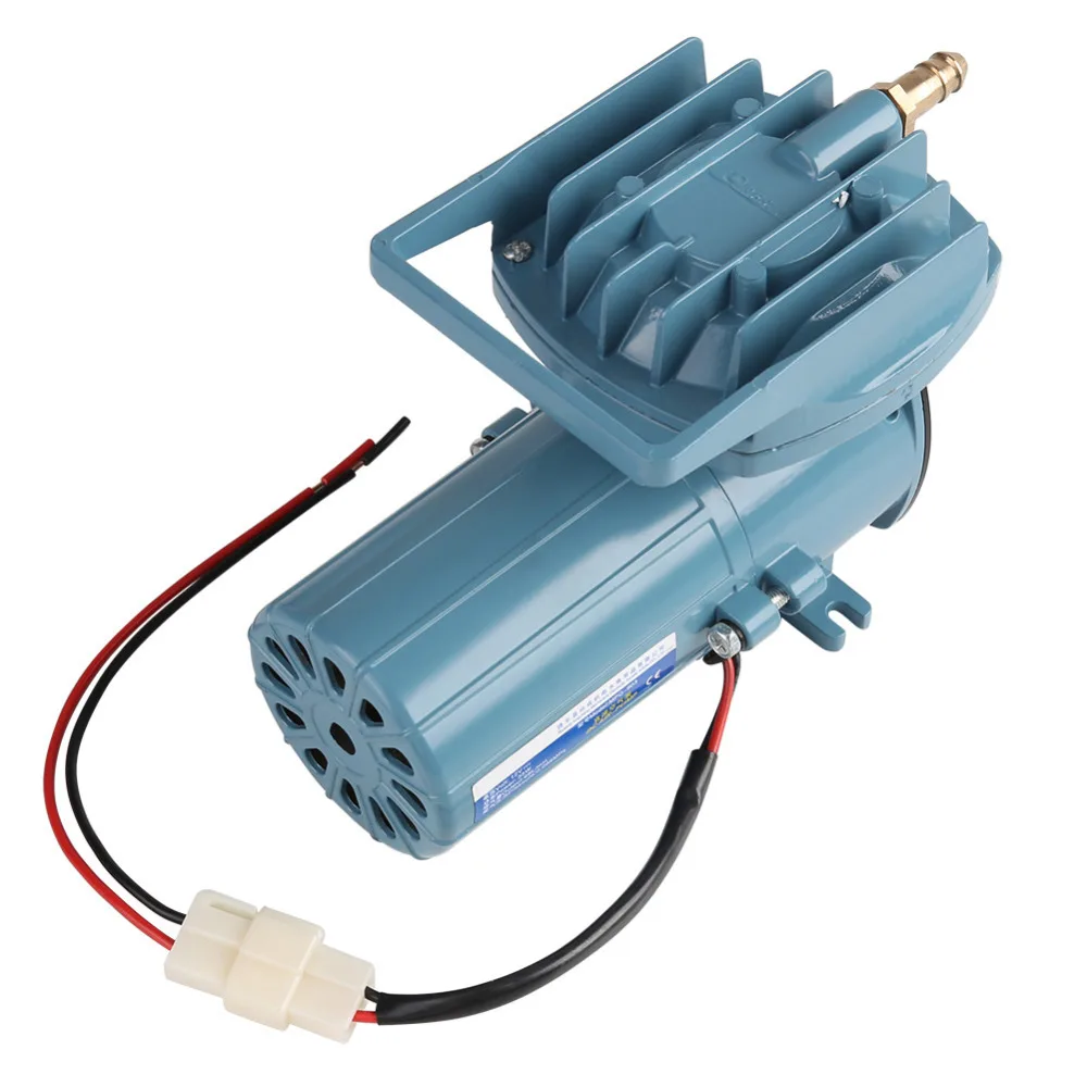 Воздушный аэратор насоса DC 12V 35W для аквариума аксессуар 68л/мин воздушный насос