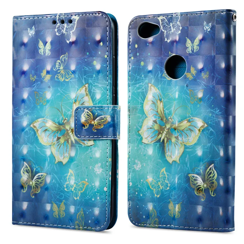 Мягкий силиконовый чехол из искусственной кожи с 3D рисунком для Xiaomi Redmi Note5A