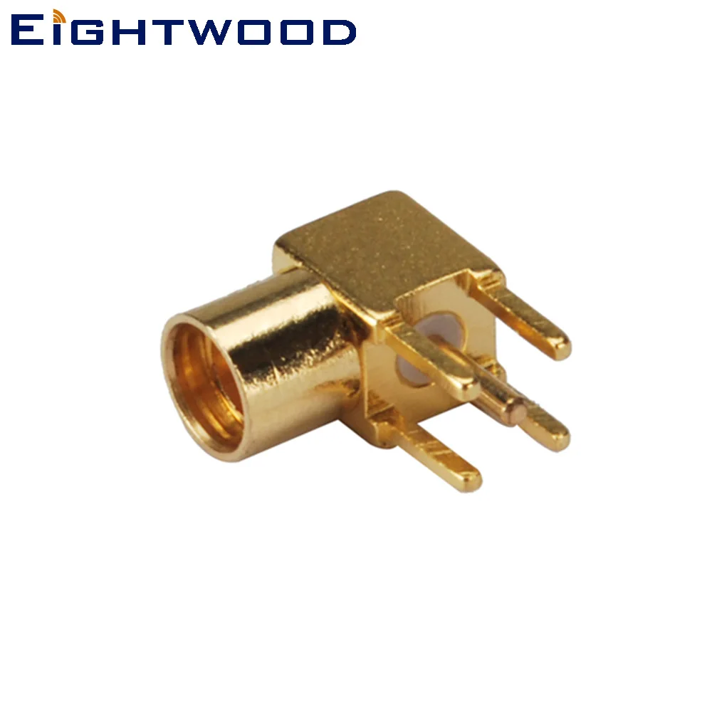 Eightwood 5 шт. MMCX Jack Женский радиочастотный коаксиальный разъем адаптер PCB правый