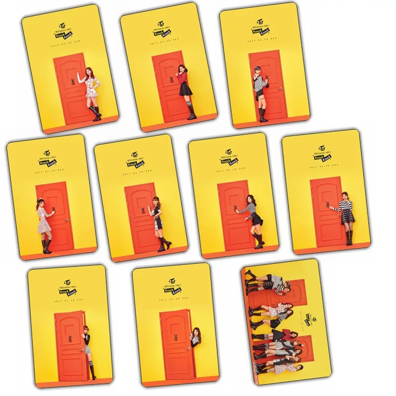 [MYKPOP] двойная подставка LANE 2 фотоальбом Хрустальная наклейка товары KPOP 10 шт./компл.