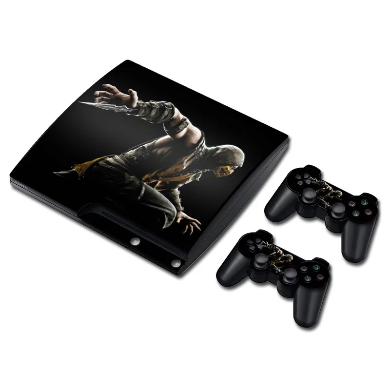 TN-PS3SLIM-3320 Новое поступление наклейка для PS3 Slim с различными узорами дизайнерская наклейка для кожи на заказ - Цвет: TN-PS3SLIM-3320
