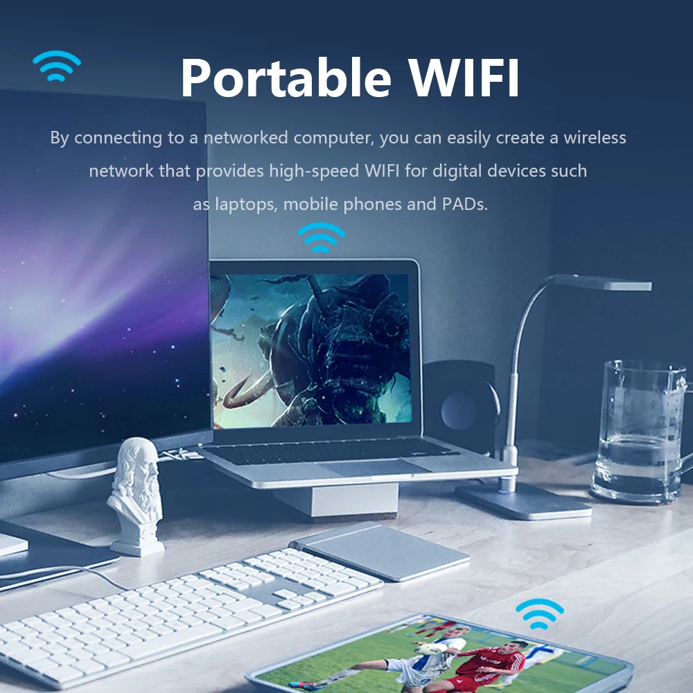 MT7601 мини USB Wifi адаптер 802.11n Антенна 150 Мбит/с USB беспроводной приемник сетевая карта USB WiFi Donglei для рабочего стола