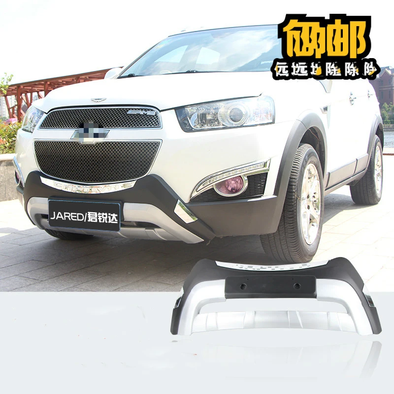 Подходит для Chevrolet Captiva 2012 2017 спереди + задний бампер диффузор бамперы губ