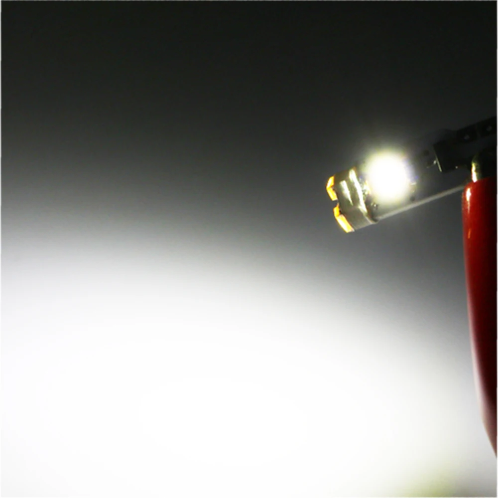 

Raoping 10PCS T5 Led Instrument Panel Dashboard Gauge Cluster Light Bulbs 3014 5SMD Interior Wedge Lamp Bulbs No Polarity DC 12V