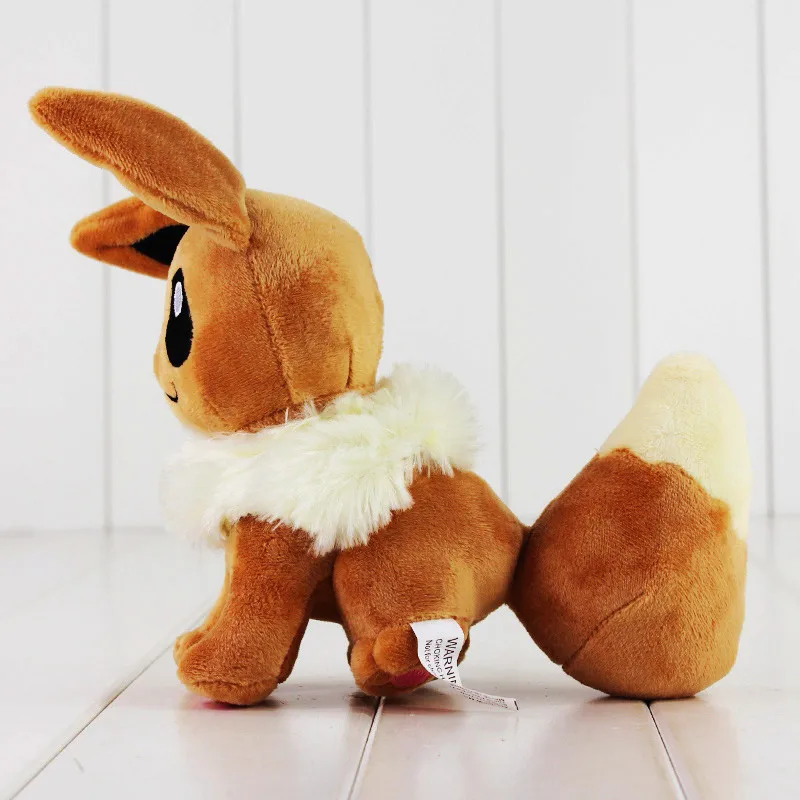 20 см Eevee Плюшевые игрушки Аниме Eevee милые мягкие куклы для детей