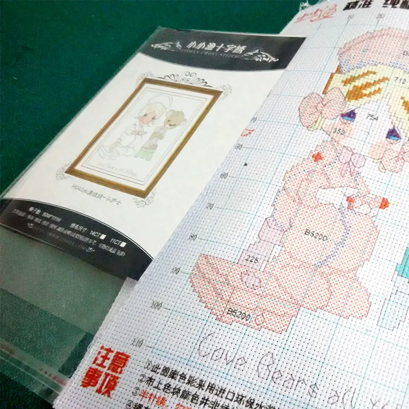 Набор Стич-крестиков Fishxx в европейском стиле с милыми героями мультфильмов H091