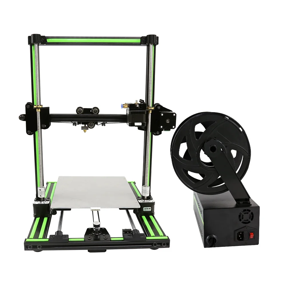 LMYSATR E10 3D-принтеры с нити i3 большой печати Размеры DIY комплект Алюминий фоторамка