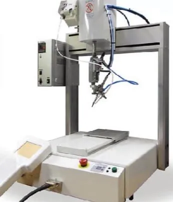 

Easy operation IBK desktop automatic soldering robot with Super memory capacity