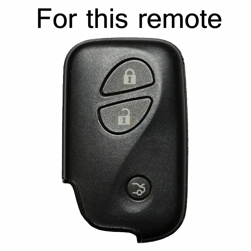 Фото Для Lexus IS IS250 GS300 IS220 LS460 RX350 RX450h CT200h силиконовый пульт дистанционного ключа чехол Брелок в виде ракушки куртка с длинным рукавом с 3 кнопками №2
