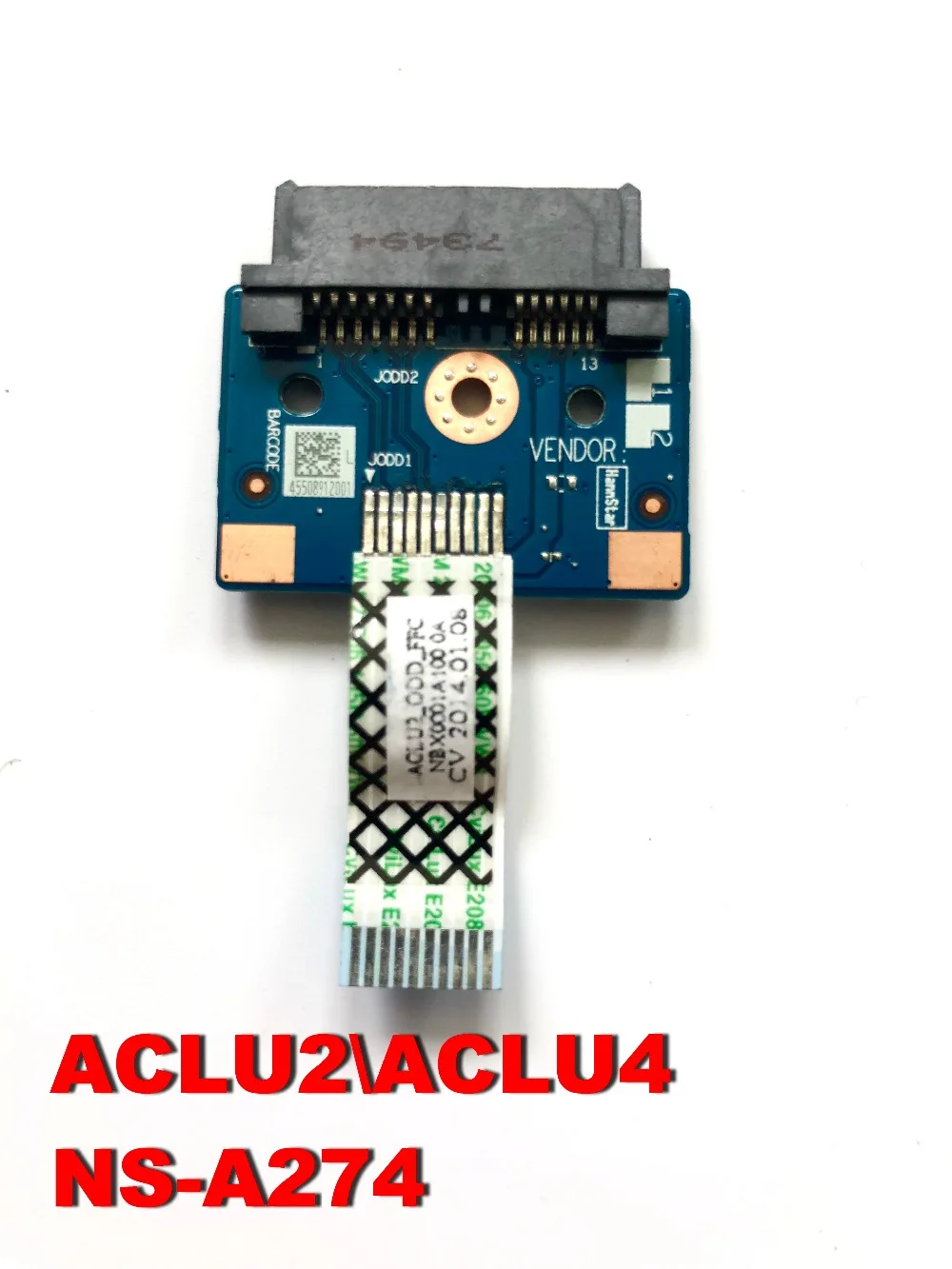 Оригинальный Для lenovo Z50 70 G50 45 80 DVD Разъем Flex кабель ACL U2ACLU4 NS A274 REV.1.0 100% тестирование