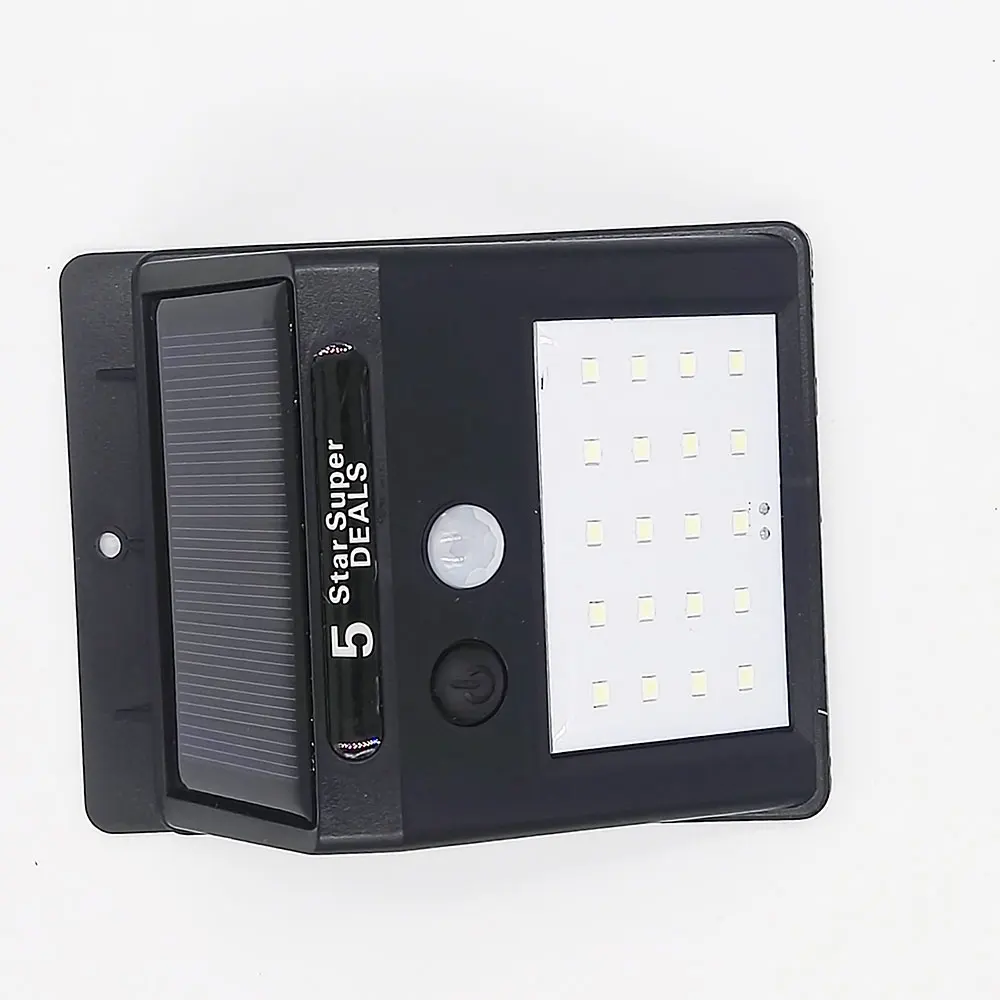 Светодиодный уличный светильник на солнечной батарее энергосберегающая лампа с