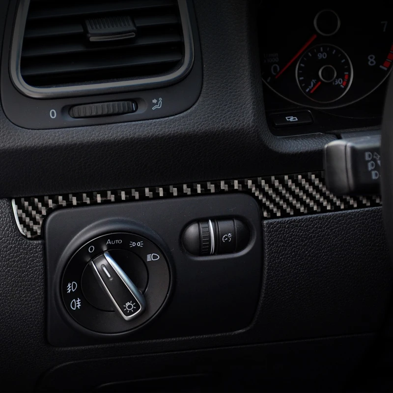 Для volkswagen scirocco R LHD RHD аксессуары 2009 2016 углеродного волокна интерьер украшения для