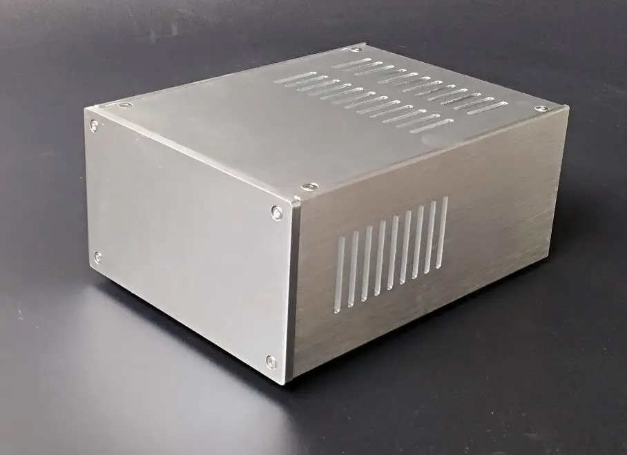 

1610 Full Aluminum amplifier mini Chassis DIY preamp box PSU case 168*100*229mm
