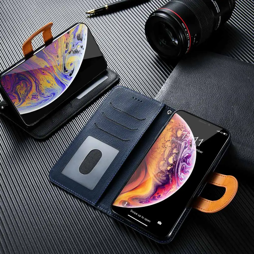 Кожаный флип кейс KISSCASE для Xiaomi Redmi Note 7 6A 6 Pro 5 Plus 5A 4X чехол кошелек 9 Se 8 Lite сумка