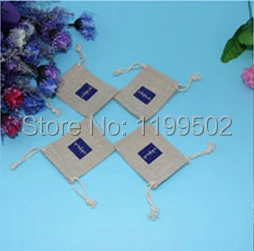 Оптовая продажа джута/Лен/лен drawstring сумка Ювелирные изделия Рождественские