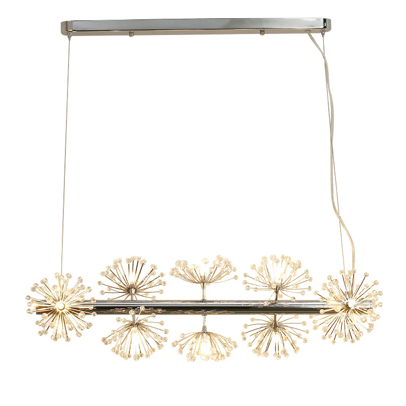 Скандинавская креативная светодиодная Люстра для лески минималистичный