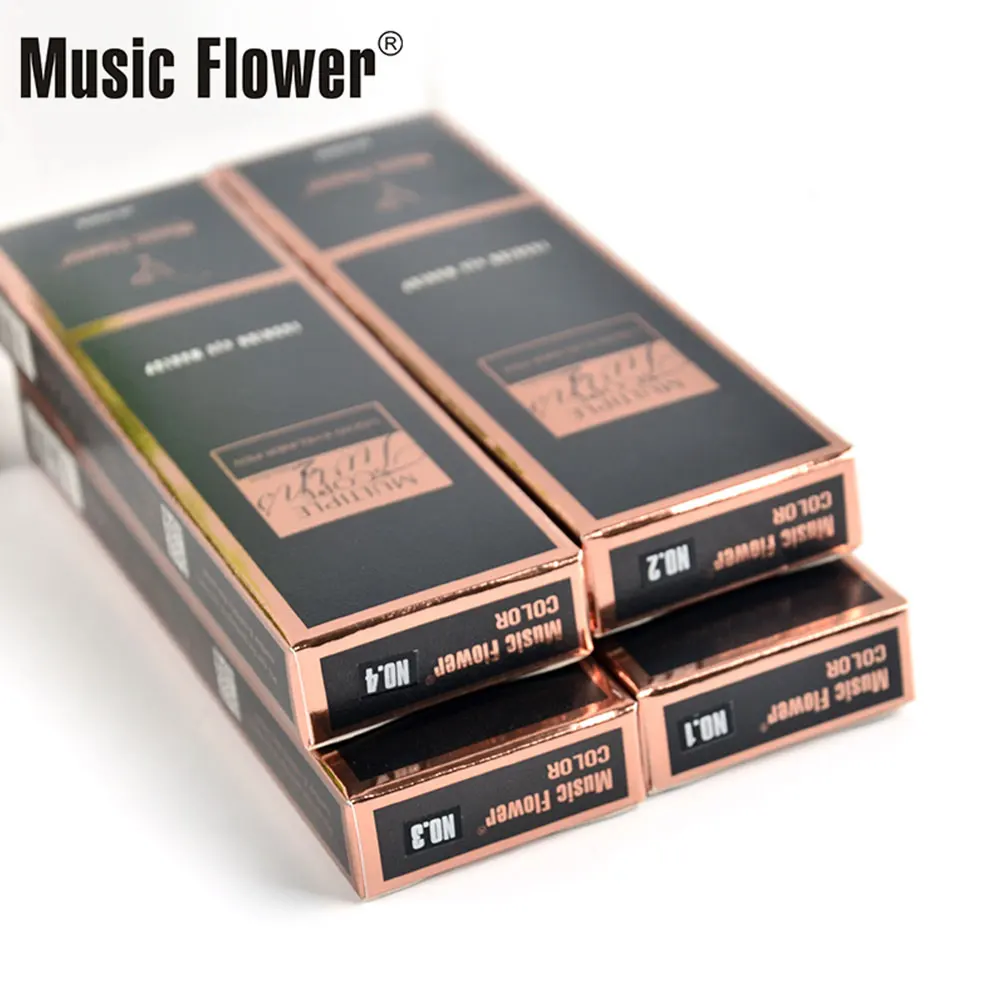 Music Flower несколько Сфера жидкая подводка в ручке супер черного цвета стойкий устойчивый к пятнам Водостойкая