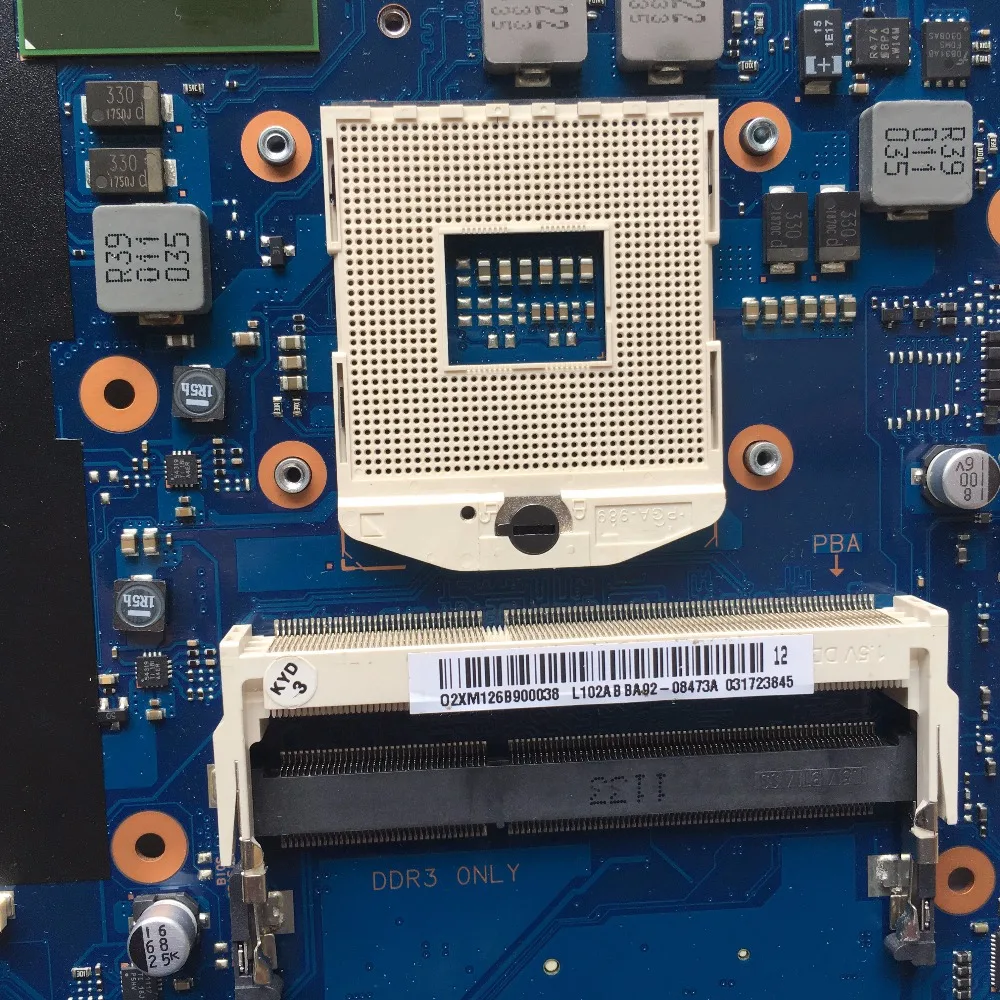 Для Samsung NP300V5A Материнская плата ноутбука BA92-08473A BA92-08473B BA41-01662A HM65 GT 520MX 1 ГБ PETR0NAS-15 100%