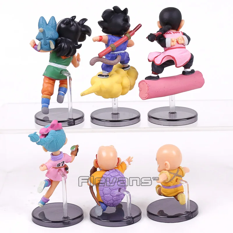 Dragon Ball Z Фос Летающий и работает с изображением Сон Гоку Bulma с логотипом и надписью из Android № 18 Мужские Шорты для купания сотовый готенкс Buu Beerus ПВХ Фигурки игрушки набор