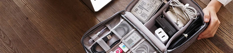 Luluhut дорожные цифровые аксессуары сумка для хранения Портативный USB кабель чехол для наушников зарядное устройство гаджет Органайзер power bank держатель