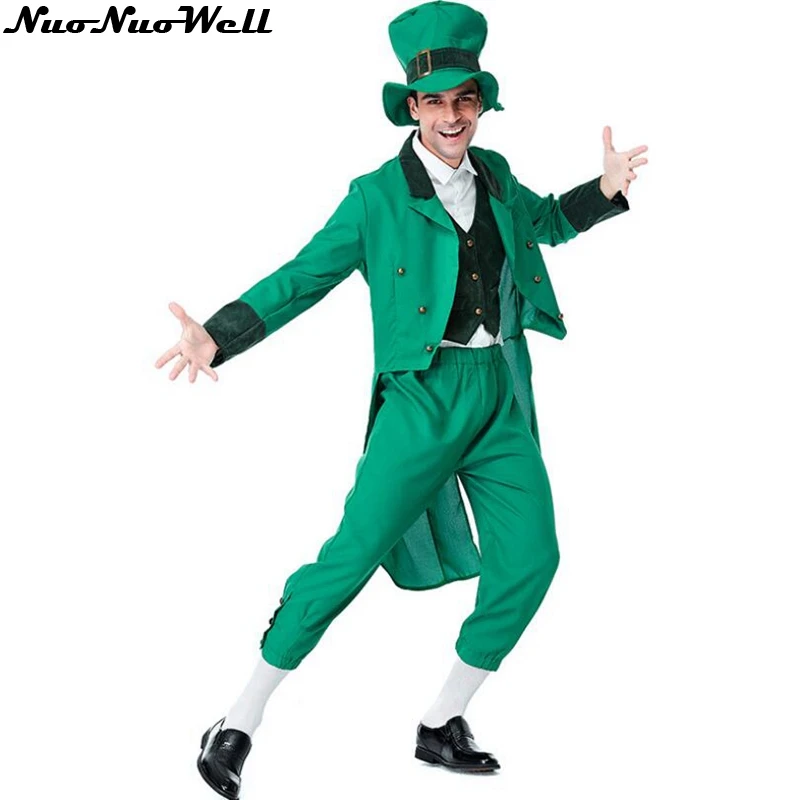 Вечерние платья для взрослых и мужчин с надписью Lucky Charms Leprechaun в Ирландском стиле