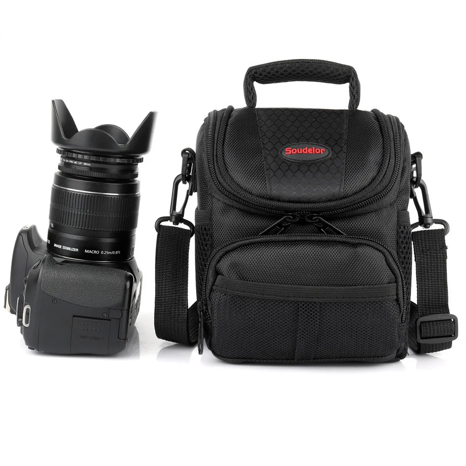 DSLR сумка для камеры Nikon D40 D5100 B500 B700 P520 L340 D3200 D5300 камера Sony a6000 a5000 A7 A7R III II NEX5