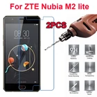 Взрывобезопасный чехол для ZTE nubia M2 lite, 2 шт., Защита экрана для ZTE Nubia M2 Lite nx573j, стекло