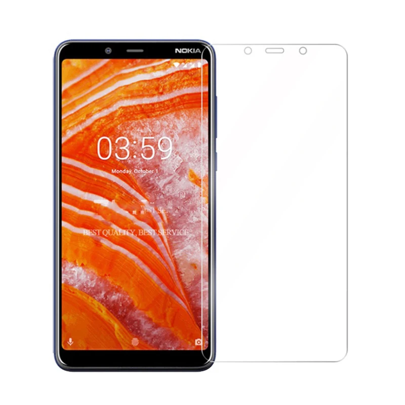 

Закаленное стекло для Nokia 3,1 Plus, защитное стекло 2.5D 9H, закаленное стекло премиум-класса для Nokia 3,1 Plus, защитная пленка