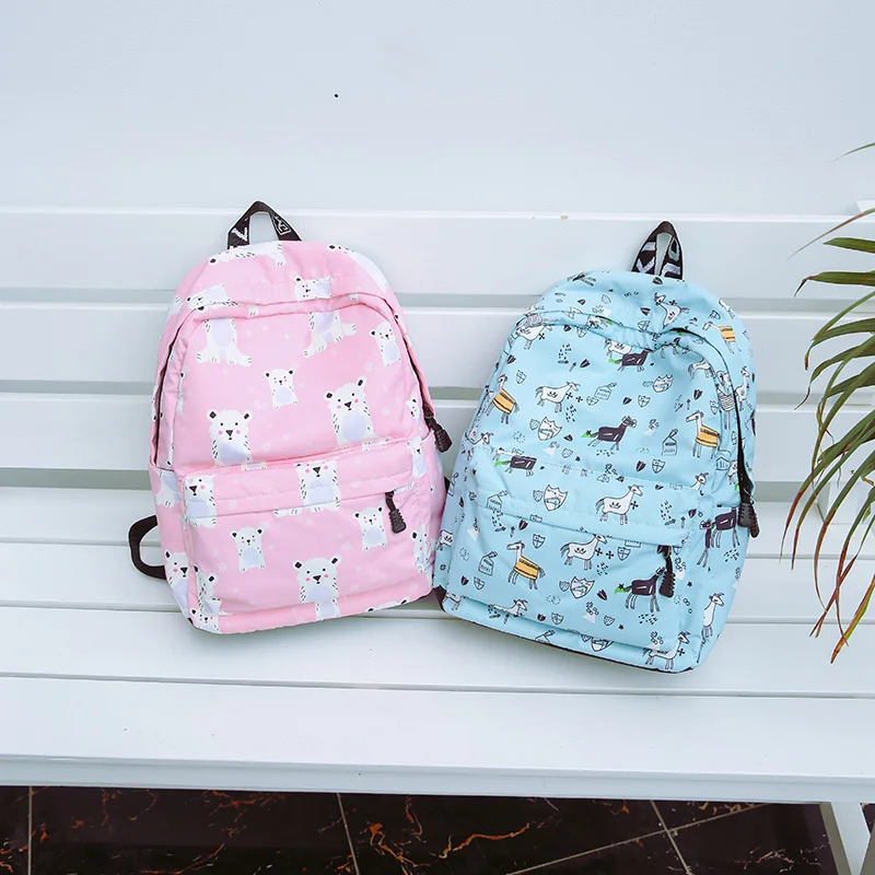 

2018 Fashion Backpack Women Children Schoolbag Back Pack Leisure Waterproof Ladies Knapsack Travel Bags for School Teenage Girls