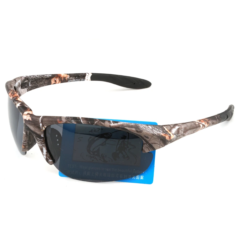 2019 модные камуфляжные поляризационные солнцезащитные очки для мужчин брендовые