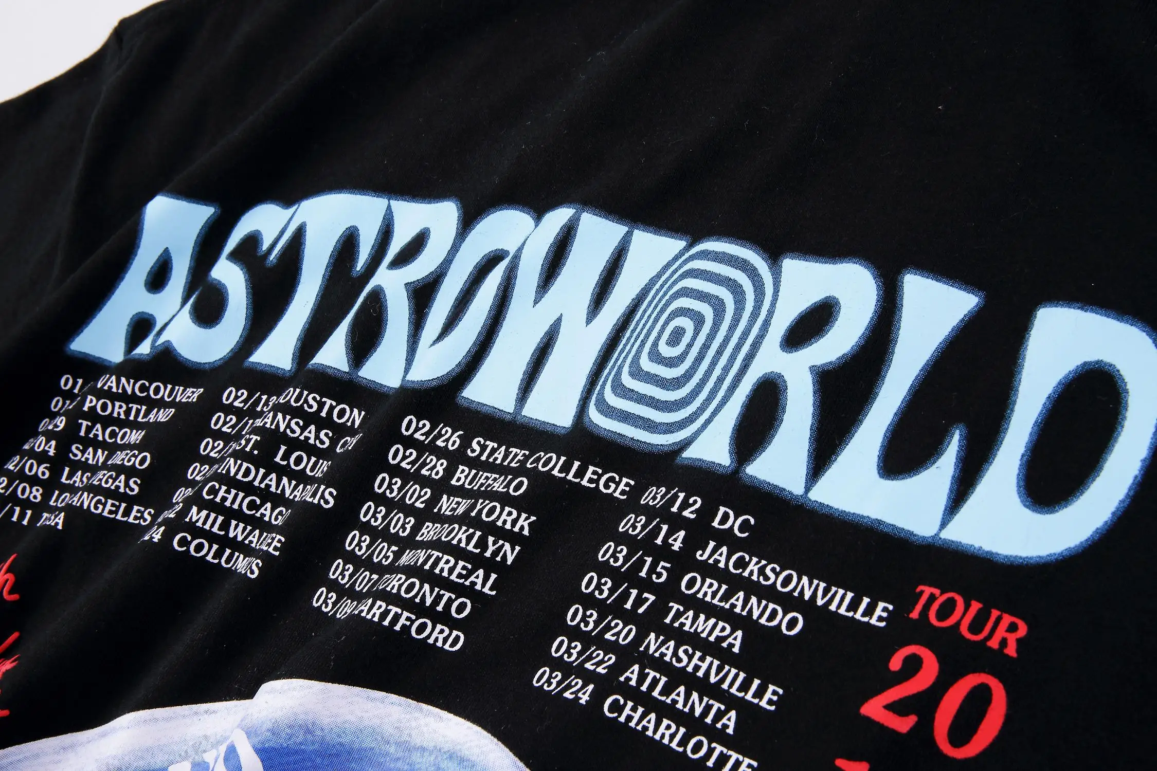 19SS ASTROWORLD TOUR Трэвиса Скотта я не хочу просыпаться футболки Трэвиса Скотта хип-хоп Уличная одежда Astroworld футболки для мужчин и женщин