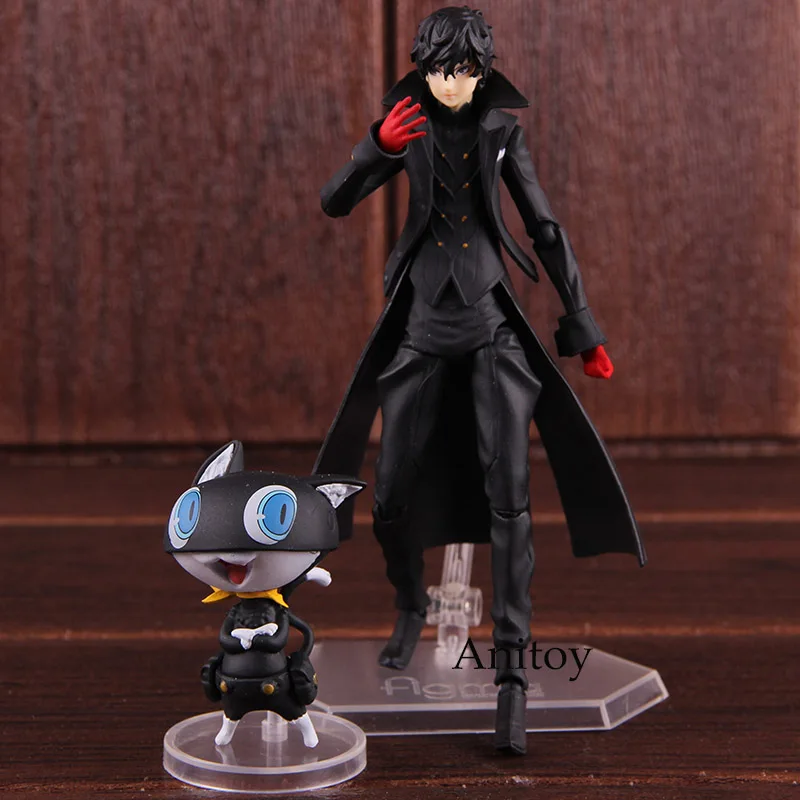 Figma 363 Persona 5 фигурка Shujinkou и Morgana Joker Ver. ПВХ Коллекционная модель игрушки