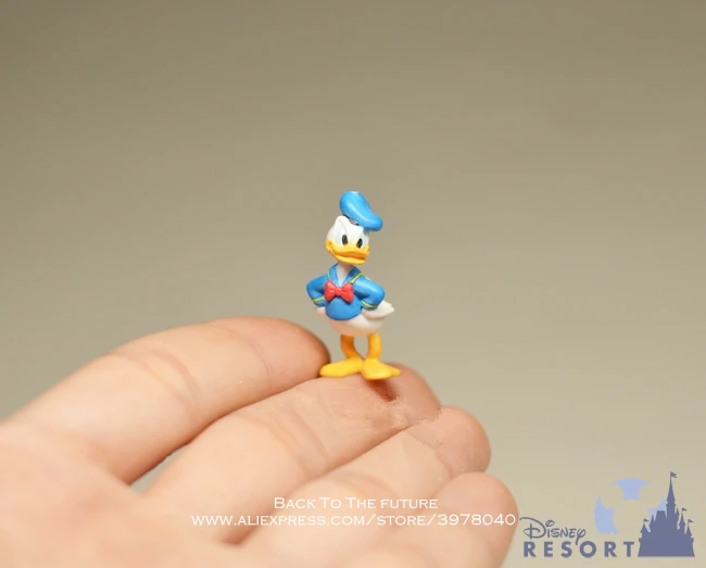 Классическая Мини фигурка Диснея Микки Маус Дональд Дак 3 см коллекция украшений