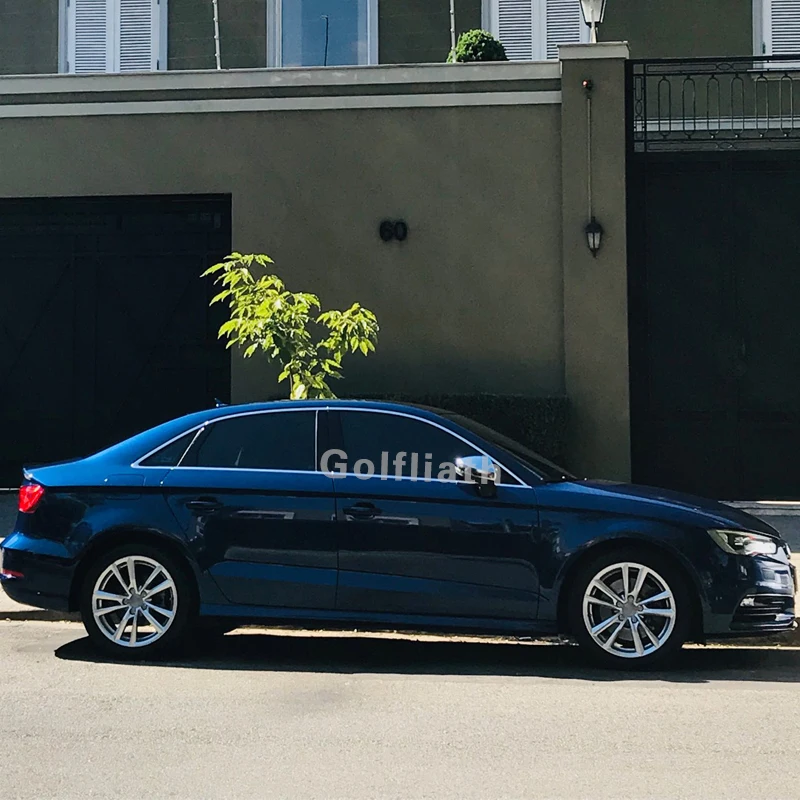 GOLFLIATH S3 Стиль PP материал неокрашенные боковые юбки для audi A3 sportback sedan 2013