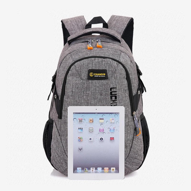 

Men's New Backpack Bag Male Polyester Laptop Backpack Computer Bags High School Student College Students Bag Male