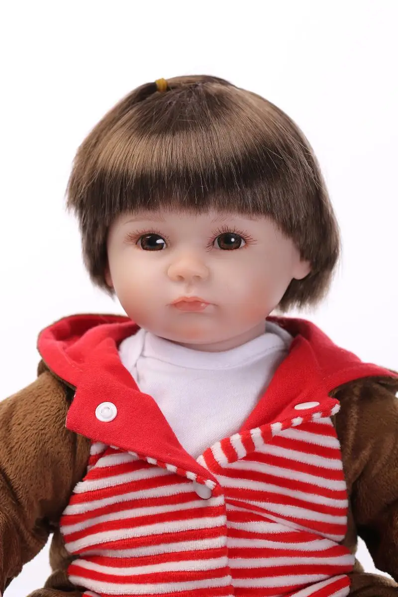 Мягкие силиконовые детские куклы Bebes reborn подарок для детей кукла-реборн NPK 18