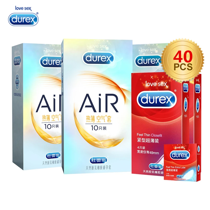 Презервативы Durex ультратонкие 40/24/10 шт.|Презервативы| |