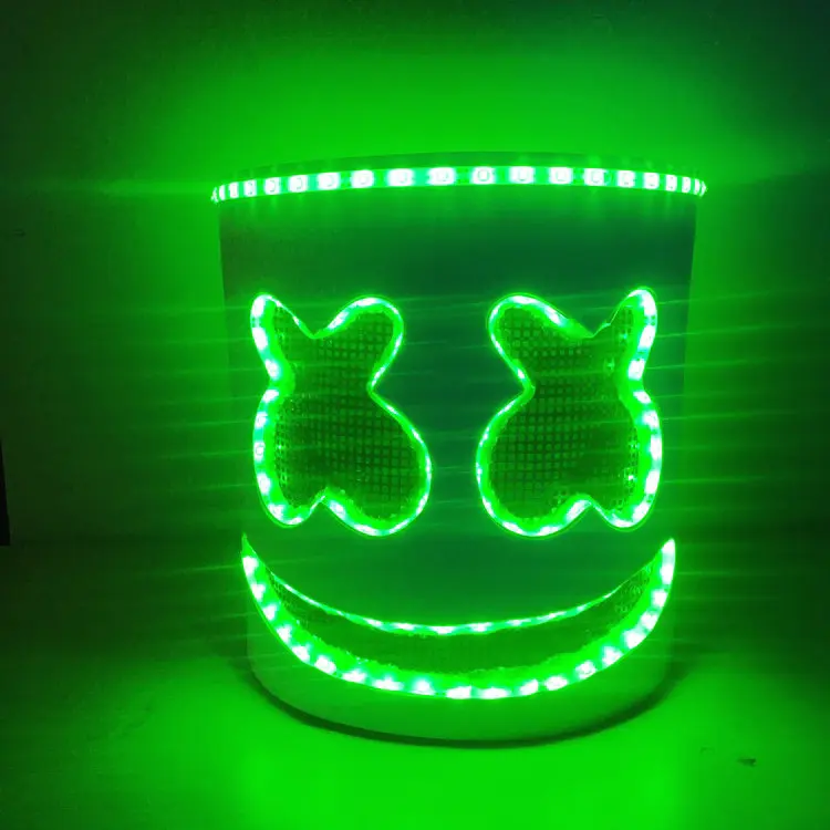 Маска Dj Marshmello для косплея реквизит Хэллоуина | Дом и сад
