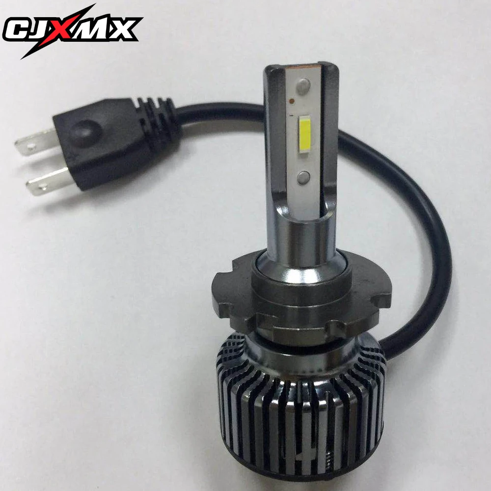 CJXMX 2Pcs D2S LED Bulb 10000LM 70W/Set 6000K White Led Car Headlight 12V 24V CSP Chip Auto Headlamp Fog Lights | Автомобили и