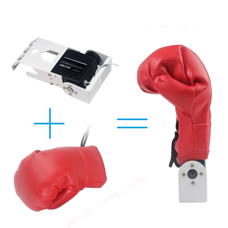 Humanoid Robot Fighter Hand Finger Fighting Hands Robotic Accessory Boxing DIY Teaching Model |