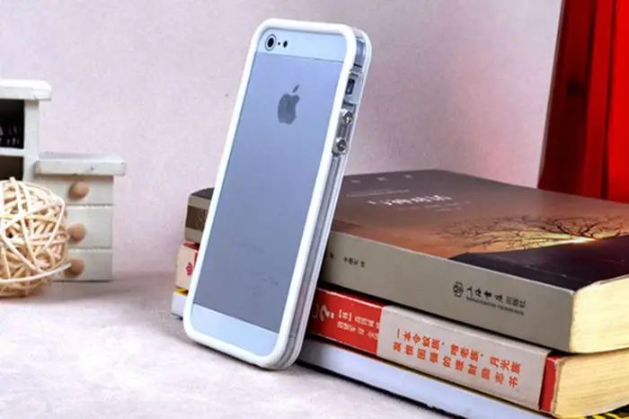 Гибридный Средний Прозрачный Бампер для Iphone 5g 5S защитная рамка ТПУ силиконовый резиновый бампер чехлы для телефонов
